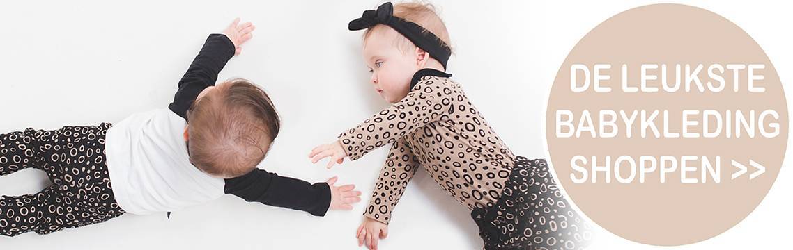 De leukste babykleding vanaf newborn maatje 40 voor jongens, meisjes en unisex