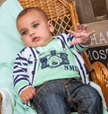 DIRKJE BABYKLEDING Longsleeve Smile (mint) - Dirkje babykleding