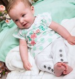 DIRKJE BABYKLEDING Broek Little Seahorse (wit) - Dirkje babykleding