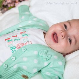 DIRKJE BABYKLEDING T-shirt Little Seahorse