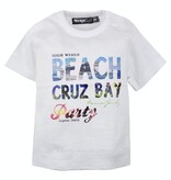 DIRKJE BABYKLEDING T-shirt Cruz Bay (roze) - Dirkje babykleding