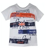 DIRKJE BABYKLEDING T-shirt Sailing (wit) - Dirkje babykleding