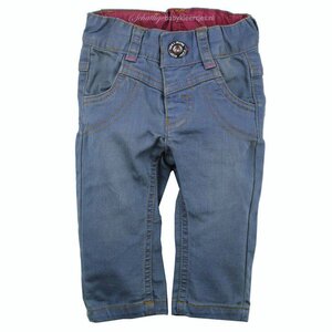 DIRKJE BABYKLEDING Jeans Strawberry (blauw) - Dirkje babykleding
