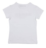 DIRKJE BABYKLEDING T-shirt Pleasures (wit) - Dirkje babykleding
