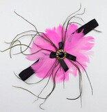 Baby haarband chique (roze)