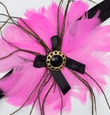 Baby haarband chique (roze)