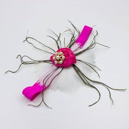 Haarbandje chique (wit)