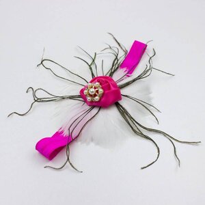 Baby haarband chique (wit)