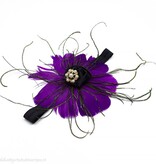 Baby haarband chique (paars)