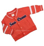 DIRKJE BABYKLEDING Vest Sea Crew (koraal) - Dirkje babykleding
