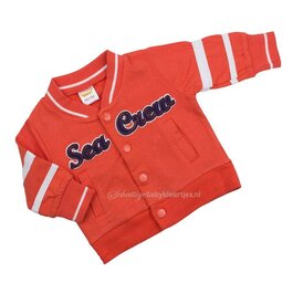 DIRKJE BABYKLEDING Vest Sea Crew (koraal)