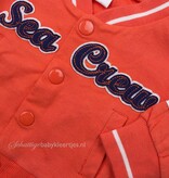 DIRKJE BABYKLEDING Vest Sea Crew (koraal) - Dirkje babykleding