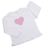 DIRKJE BABYKLEDING Trui Pretty (lichtroze) - Dirkje babykleding