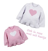 DIRKJE BABYKLEDING Trui Pretty (lichtroze) - Dirkje babykleding
