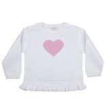 DIRKJE BABYKLEDING Trui Pretty (lichtroze) - Dirkje babykleding