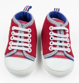 Babyschoentjes: rode gympen