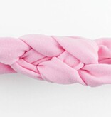 Baby haarband matrozen knoop (lichtroze)