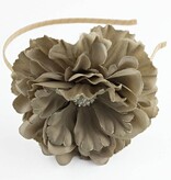 Diadeem pioenrood (caramel)