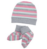 DIRKJE BABYKLEDING Baby mutsje en slofjes Separate Girls | Dirkje babykleding