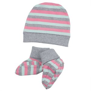 DIRKJE BABYKLEDING Baby mutsje en slofjes Separate Girls | Dirkje babykleding