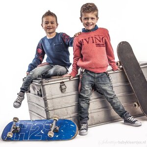 DJ Dutchjeans Jeans met bretels Living | DJ Dutchjeans kinderkleding
