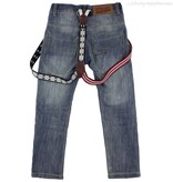 DJ Dutchjeans Jeans met bretels Living | DJ Dutchjeans kinderkleding