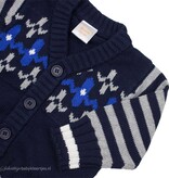 DIRKJE BABYKLEDING Vest First Flight (kobalt) | Dirkje babykleding