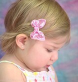 Baby haarspeldje met gltter vlinder (zwart)