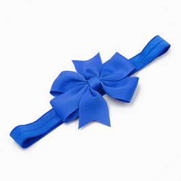 Haarbandje strik (kobalt)