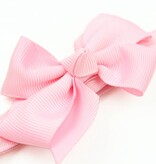 Baby haarbandje strik (lichtroze)