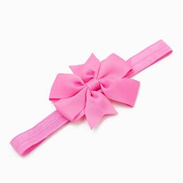 Haarbandje strik (roze)