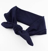 Baby haarband streep (donkerblauw)