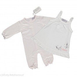 DIRKJE BABYKLEDING Setje Ice Cream (streepjes)