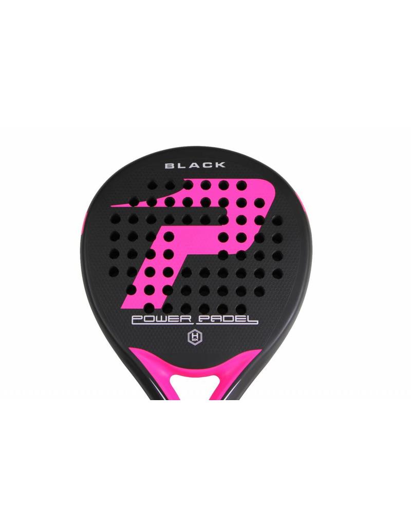 Power Padel Power Padel Black Mate - Fucsia - Hex