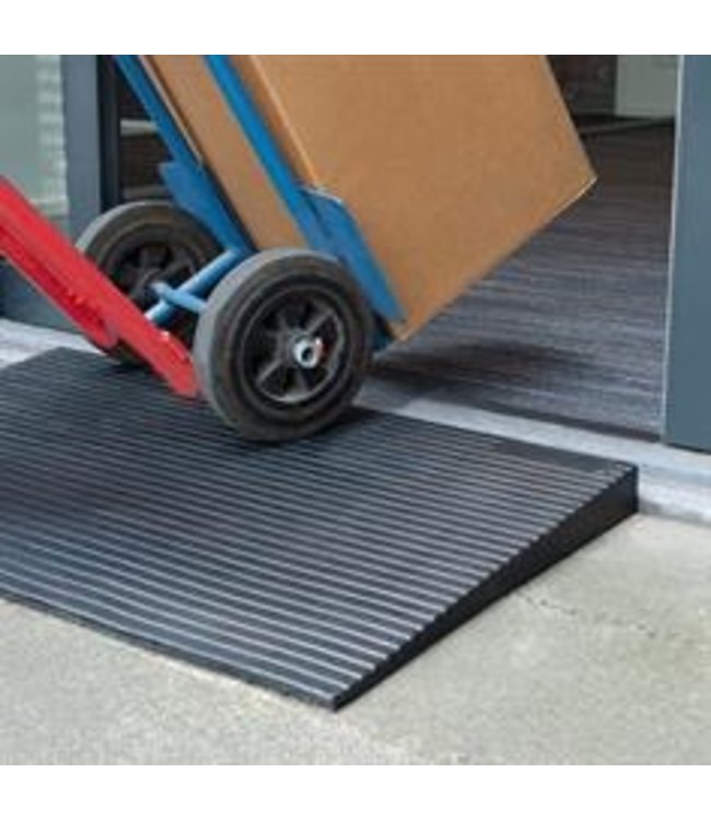 Rubberen drempelhulp