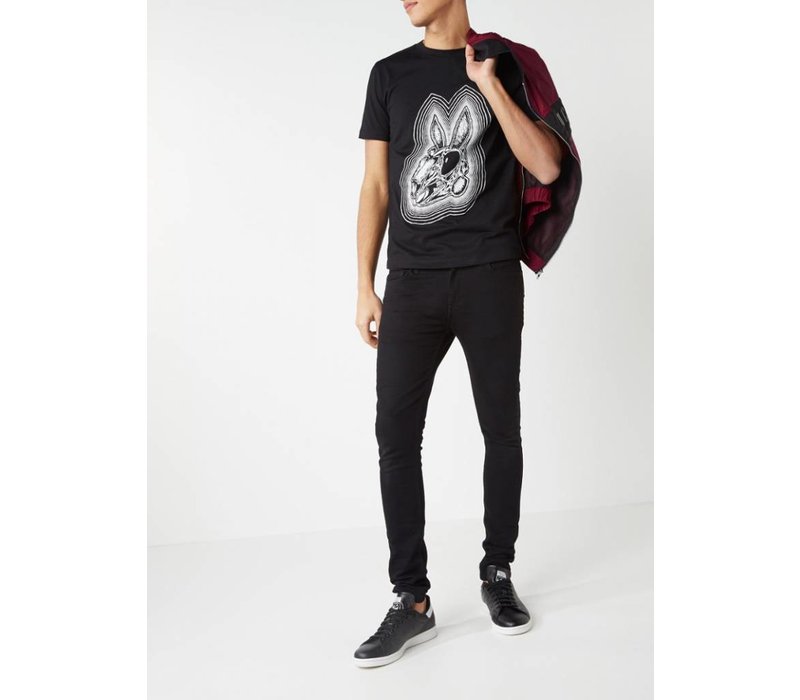 T-shirt with bunny print