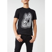 T-shirt with bunny print