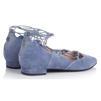 Ballerina van suède