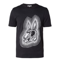 T-shirt met bunny print