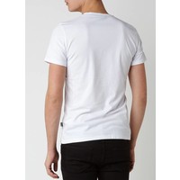 T-shirt met logoprint en slang