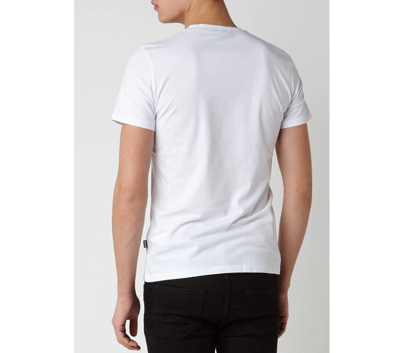 T-shirt met logoprint en slang