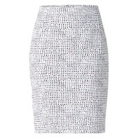 Skirt with brand