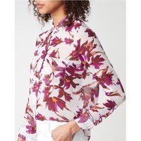 Molly blouse with flowers