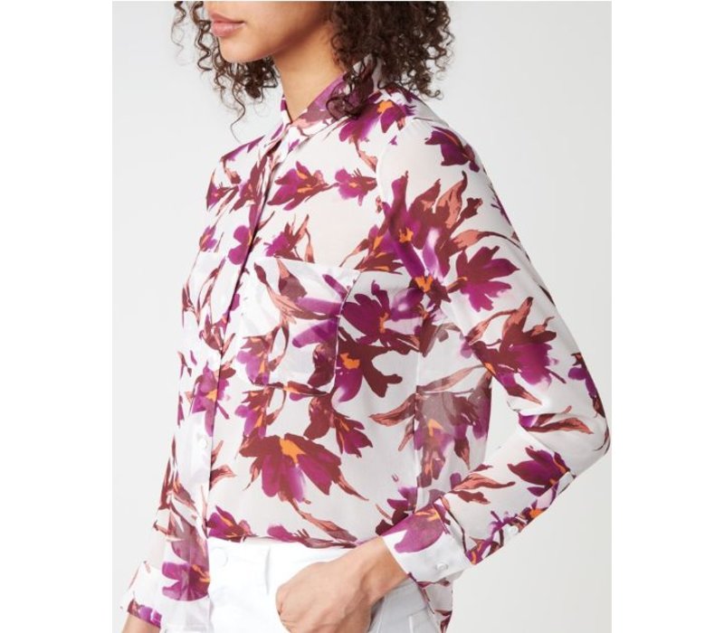 Molly blouse with flowers