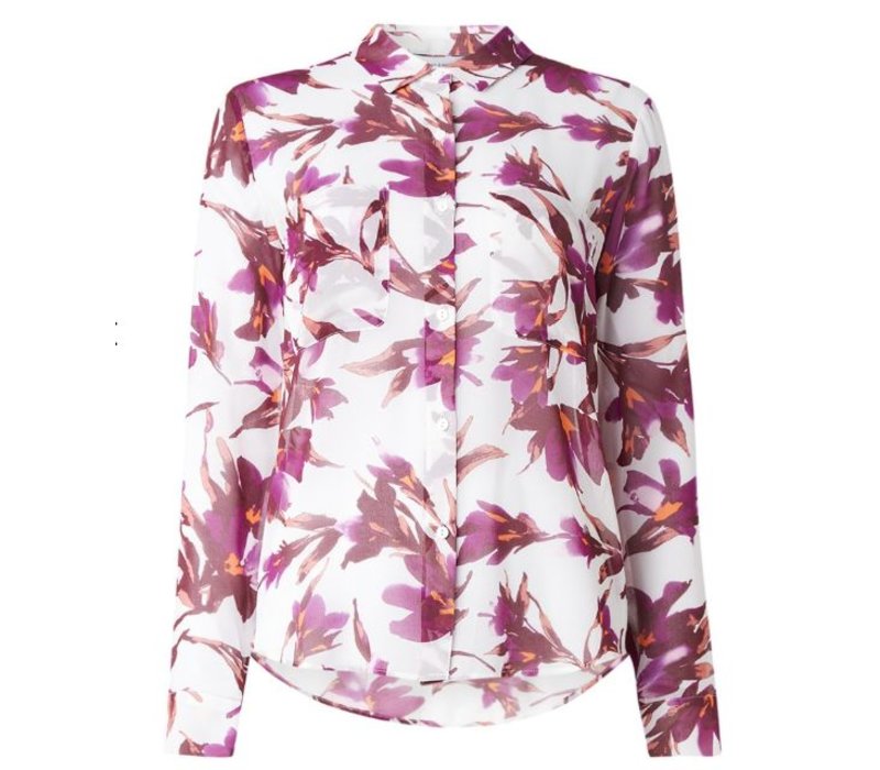 Molly blouse with flowers
