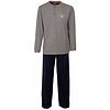 MEQ Heren Pyjama - Pyjama Set - 100% Katoen - Grijs