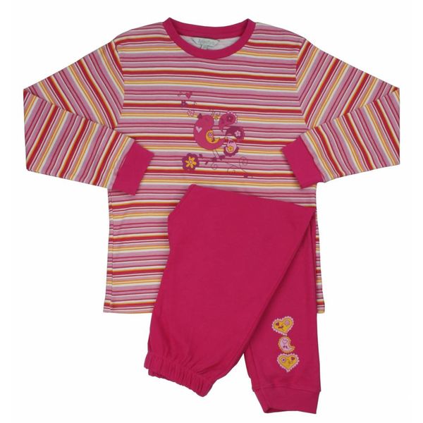  Angelfish Meisjes Pyjama - 100% Katoen - Roze