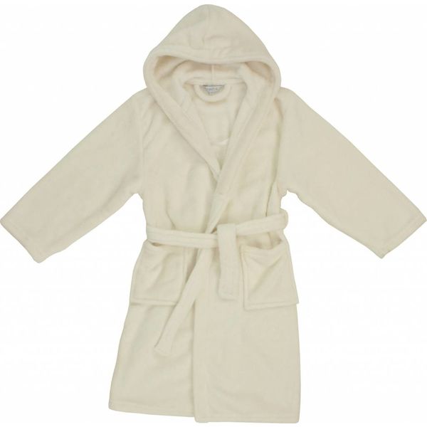  Angelfish Kinder Badjas - Kamerjas - Fleece - Beige