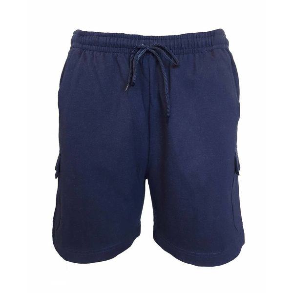 Merkloos Blue Docks Jongens Short - Blauw