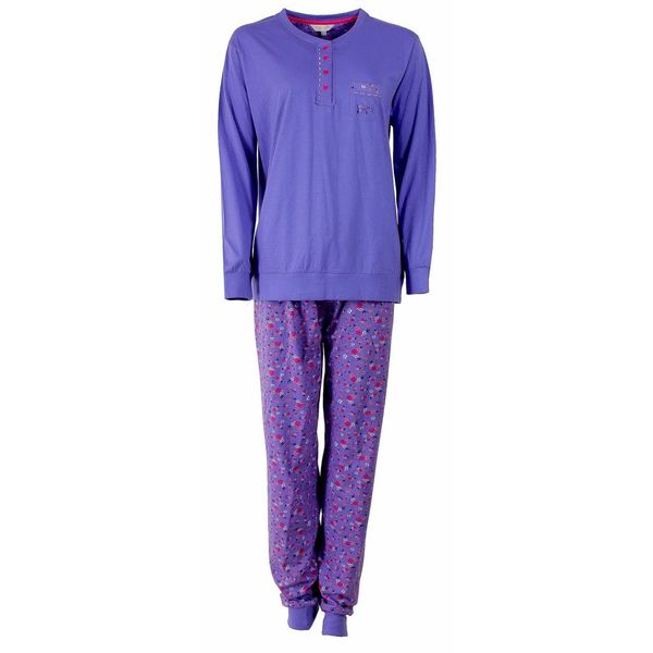 Tenderness Tenderness Dames Pyjama - Katoen - Blauw